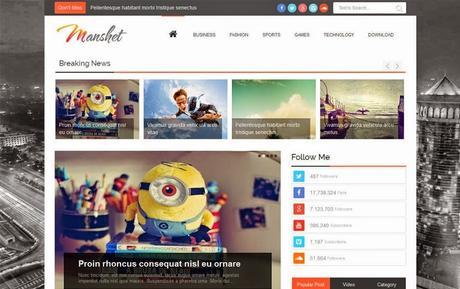 Best Free Responsive Blogger Templates for 2016 Best Free Responsive Blogger Templates for 2016