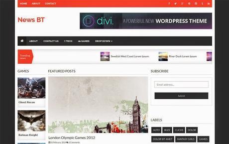 Best Free Responsive Blogger Templates for 2016 Best Free Responsive Blogger Templates for 2016