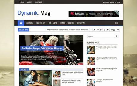 Best Free Responsive Blogger Templates for 2016 Best Free Responsive Blogger Templates for 2016