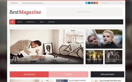 Best Free Responsive Blogger Templates for 2016 Best Free Responsive Blogger Templates for 2016