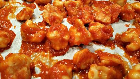 Buffalo Cauliflower Bites