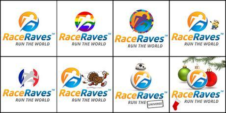 RaceRaves logos in 2015