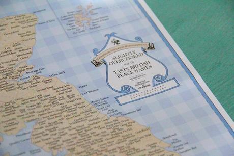 The Slightly Overcooked Map of Tasty British Place Names