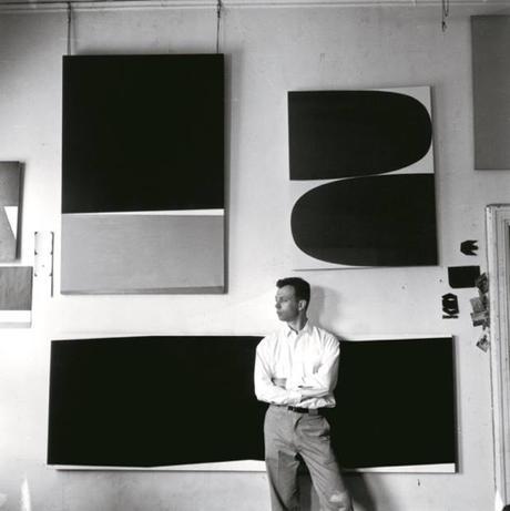 Black & White Portrait Of Ellsworth Kelly