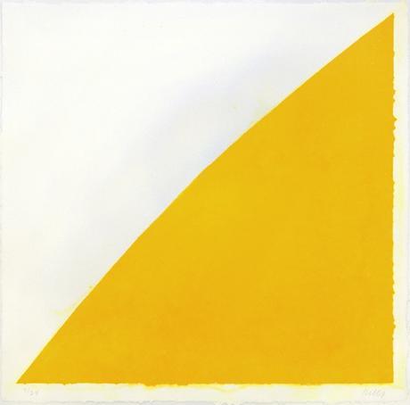 Ellsworth Kelly Yellow Curve