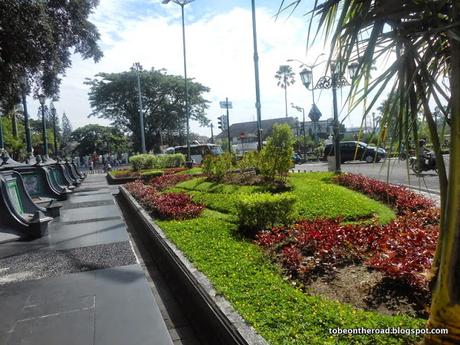 The Classic Batik Street Of Yogyakarta In Indonesia