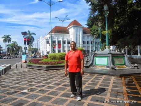 The Classic Batik Street Of Yogyakarta In Indonesia