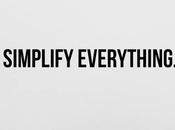 Years Resolution: Simplify Everything
