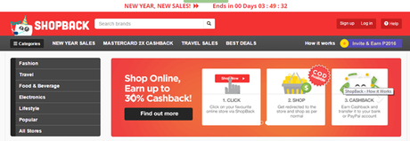 Earn after you Shop with ShopBack PH + Get P100 Bonus