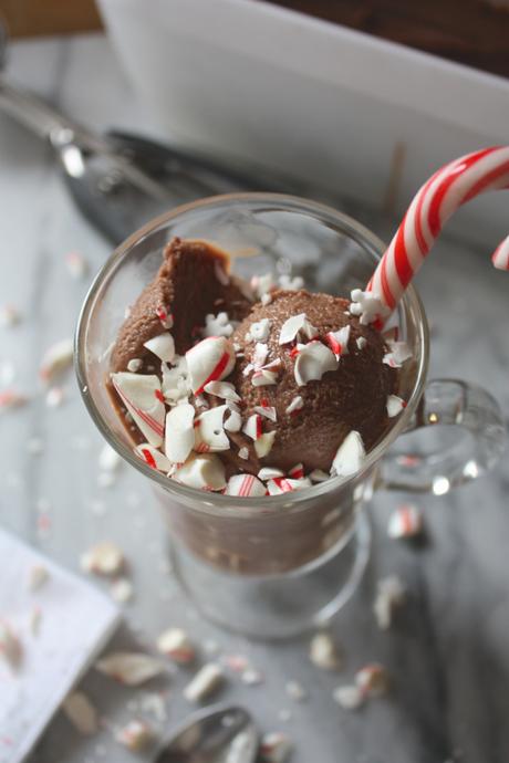 Chocolate Candy Cane Ice Cream