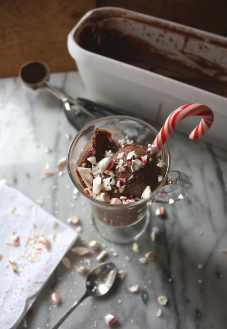 Chocolate Candy Cane Ice Cream