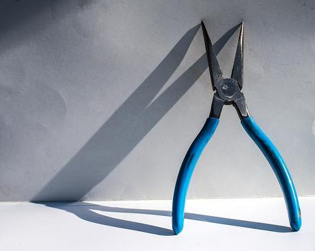 needle nose pliers basic toolkit bathroom repair maintenance DIY essential simple plumbing projects how to recover small objects in trapped in drain tool