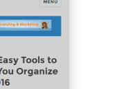 Four Easy Tools Help Organize 2016