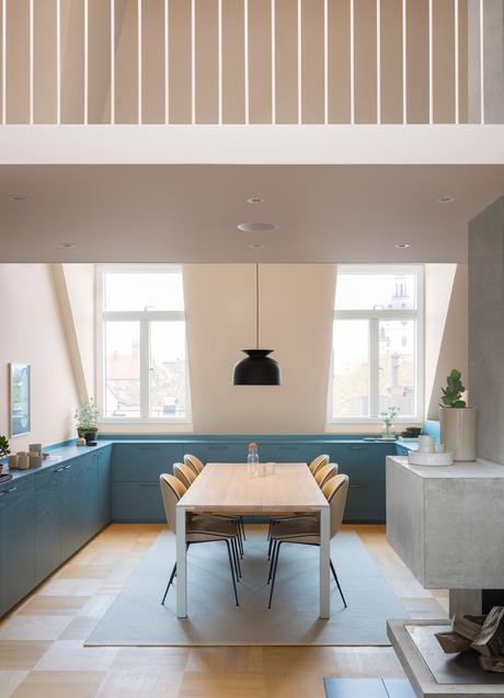 Stockholm loft kitchen