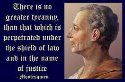 tyranny by Montesquieu