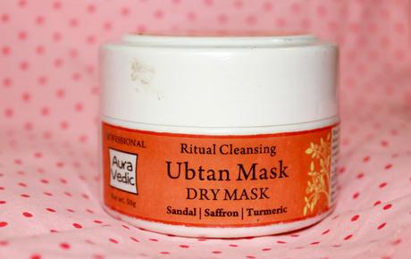 Auravedic Ritual Cleansing Ubtan Mask Sandal Saffron: Review