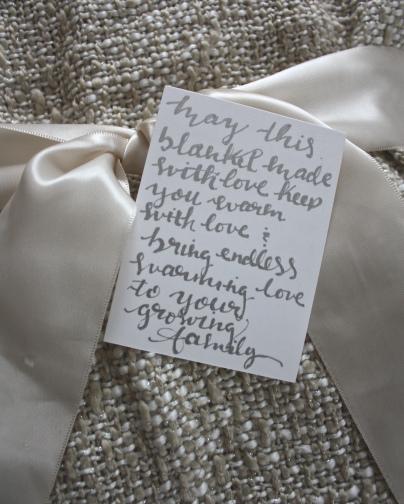 How To: Moroccan Inspired Wedding Blanket