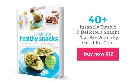 5 Minute Healthy Snacks E-book