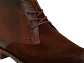 Down Shoes: Hawkley Rise Dark Brown Combi Dress Boot