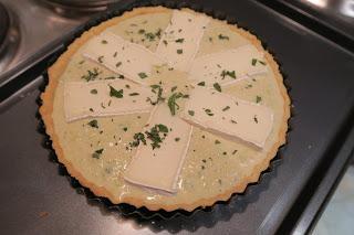 Brie, Leek & Onion Quiche