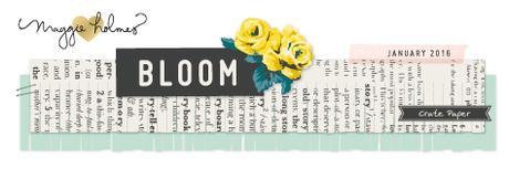 MAGGIE HOLMES DESIGN TEAM: BLOOM BLOG HOP