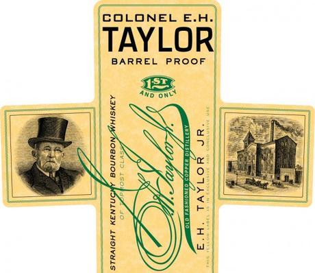 Colonel EH Taylor Jr Barrel Proof Label