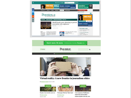 It’s a new design for Poynter’s website today