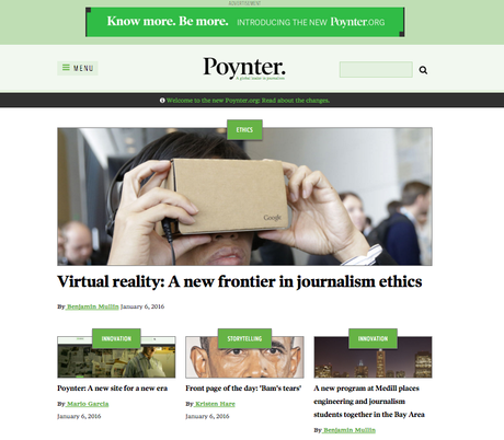 It’s a new design for Poynter’s website today