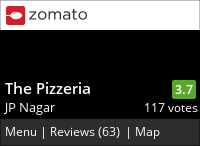 The Pizzeria Menu, Reviews, Photos, Location and Info - Zomato