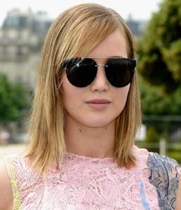 Jennifer Lawrence Dior Black Tie HEA-T4