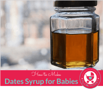 How to make Dates Syrup for Babies?