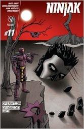 Ninjak #11 Cover - Johnson Variant