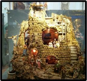 Nativity reproduction in Naples