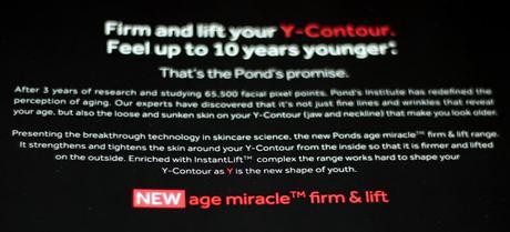 Pond's Age Miracle Firm & Lift Range - What We Should Know Before We Buy?