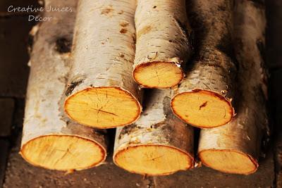 Happiness is Birch Logs in Your Home