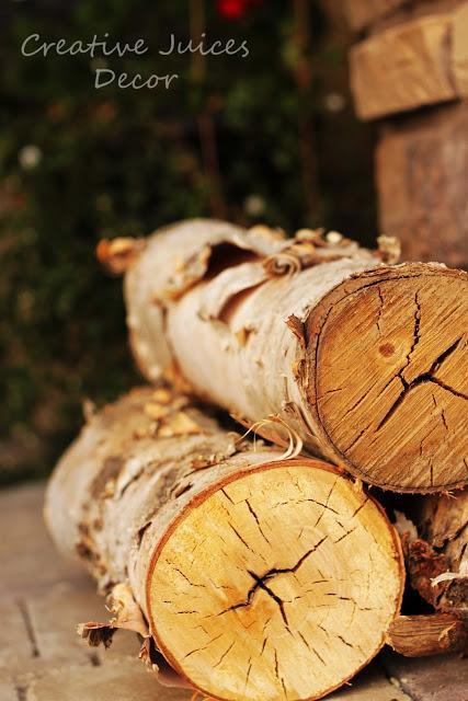 Happiness is Birch Logs in Your Home