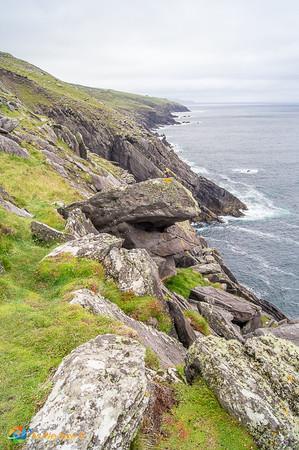 Beautiful, rugged coast of Ireland's Dingle Peninsula