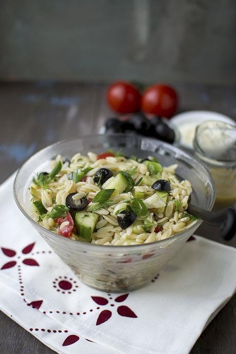 Greek Orzo Salad