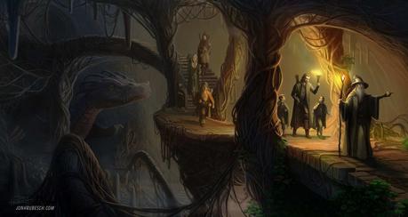 Fantasy Illustrations by Jon Hrubesch