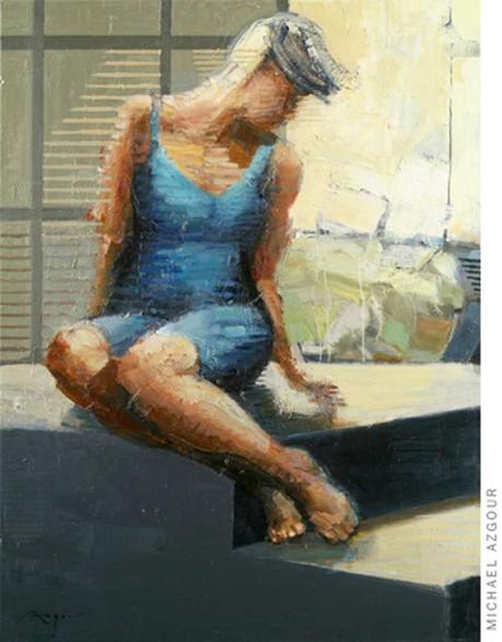 Abstract Figurative Oil Paintings by Michael Azgour