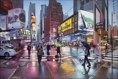 Urban Landscapes Paintings by Nathan Walsh