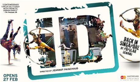 The Critically-Acclaimed Cirque Eloize iD returns to Marina Bay Sands