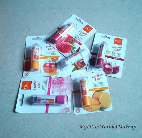 VLCC Lovable Lips Lip Balm Review & Swatches