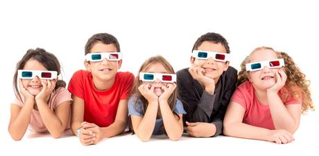 Children 3D glasses visual health