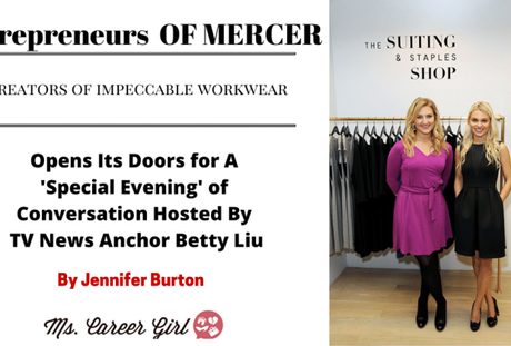 Entrepreneurs OF MERCER Opens Its Doors For An Evening Of Conversation Hosted By TV News Anchor Betty Lui