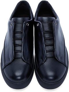 Black On The Fly: Issey Miyake Fly Front Sneakers
