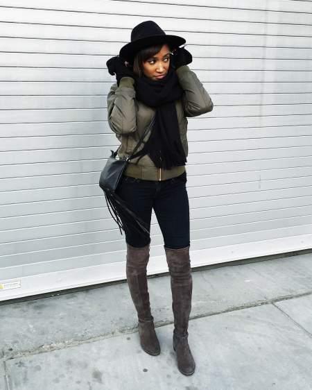 How to Stay Chic While Outside in the Winter