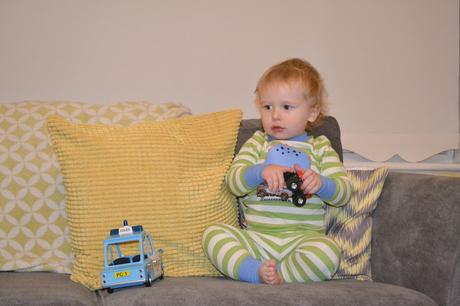 NHM green striped Stegosaurus pyjamas for kids review