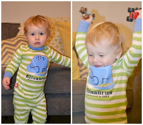 NHM green striped Stegosaurus pyjamas for kids review