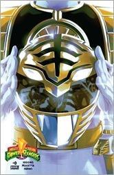Mighty Morphin Power Rangers #0 Cover - White